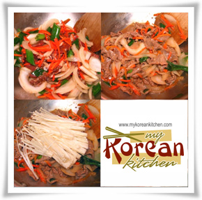 Instant Korean Bulgogi Cooking in a wok