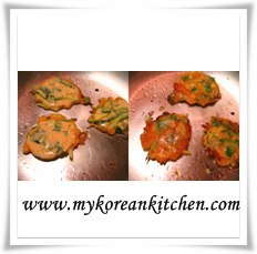 How to make gochujang pancakes