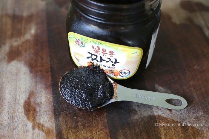 Korean Black Bean Paste (Chunjang) | MyKoreanKitchen.com