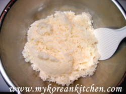 Steamed white rice