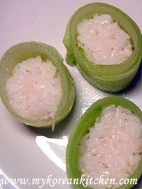 wrapping rice