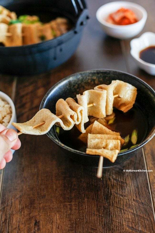 Korean fish cake soup | MyKoreanKitchen.com