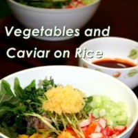 Flying Fish Roe Rice (Al Bap) | MyKoreanKitchen.com