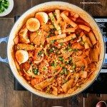 Rabokki - Instant Ramen Noodles + Tteokbokki (Korean spicy rice cakes) | MyKoreanKitchen.com
