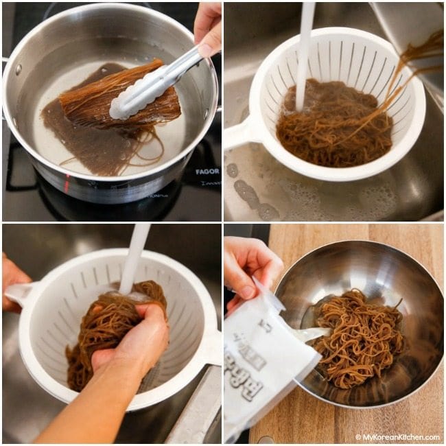How to Make Instant Mul Naengmyun (Korea Cold Noodle Soup) | MyKoreanKitchen.com
