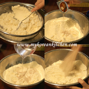 Sweet Pancake Mix (Hoddeok) step1