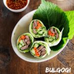 Bulgogi Spring Rolls | MyKoreanKitchen.com