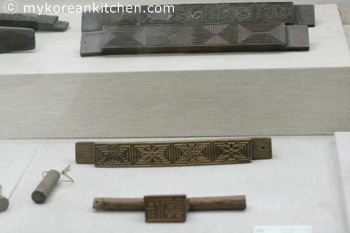 Tteok and Kitchen Utensil Museum - Tteoksal - Rice cake pattens 2