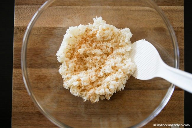 Seasoned rice for ssambap