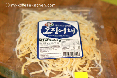 Stir Fried Dried Squid Strips