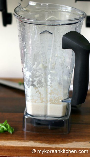 Blended potatoes