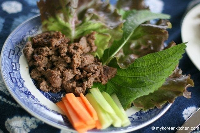 Korean Style Kangaroo Meat BBQ | MyKoreanKitchen.com