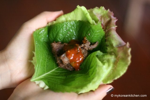 Kangaroo Meat Bulgogi BBQ | MyKoreanKitchen.com