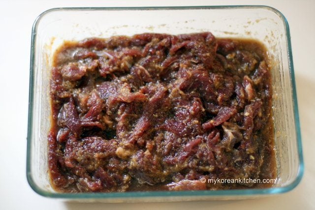 Marinating Kangaroo Meat