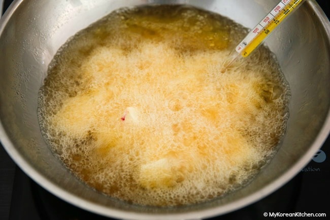 Deep Frying Sweet Potatoes