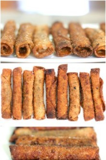 Dumpling Skin Churros (Mandupi Churros) | MyKoreanKitchen.com