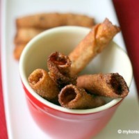 Dumpling Skin Churros (Mandupi Churros) | MyKoreanKitchen.com