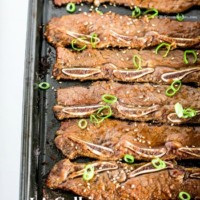 LA Galbi (Korean BBQ Short Ribs) | MyKoreanKitchen.com