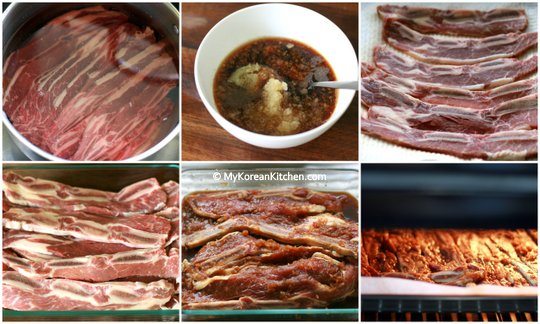 LA Galbi (Korean BBQ Short Ribs) | MyKoreanKitchen.com