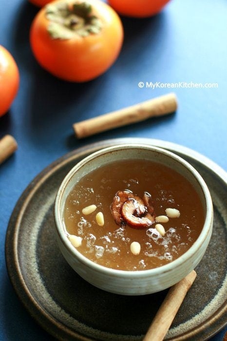 SuJeongGwa (Korean Cinnamon Punch)