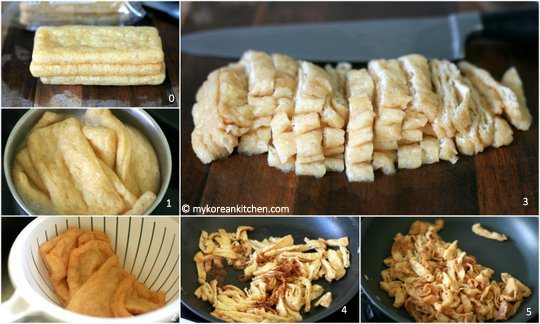 How to make inari (yubu)