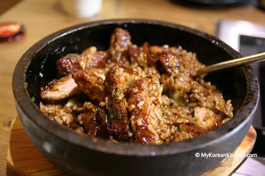 Dolsot Jjajang Tonkatsu mixed