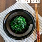 Simply Seasoned Korean Spinach Salad (Sigeumchi Namul) | MyKoreanKitchen.com