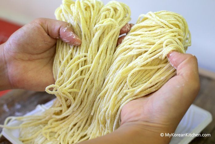 Noodles for Jajangmyeon and Jjamppong
