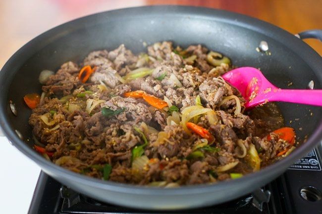 Bulgogi stir fry