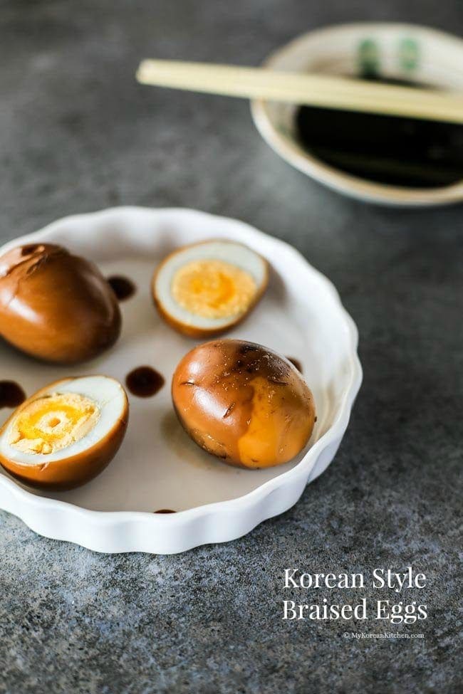 Korean Style Braised Eggs | MyKoreanKitchen.com