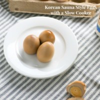 How to Make Korean Sauna Style Eggs with a Slow Cooker | MyKoreanKitchen.com