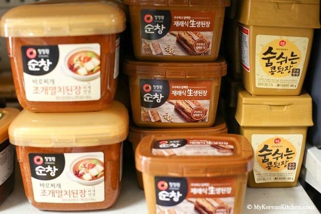 Essential Korean Cooking Ingredients: Korean soybean paste (Doenjang) | MyKoreanKitchen.com