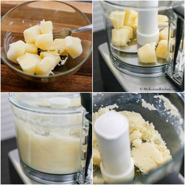 Korean Milk Ice Sorbet: Injeolmi Bingsu - A perfect Korean summer dessert. Loaded with delicious dessert toppings! | MyKoreanKitchen.com