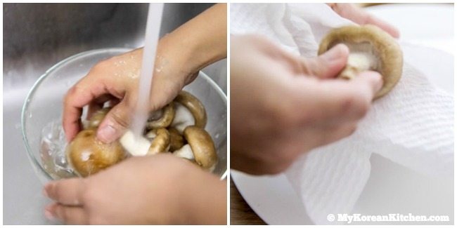 stuffed shiitake mushrooms