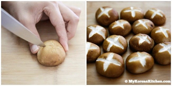 stuffed shiitake mushrooms