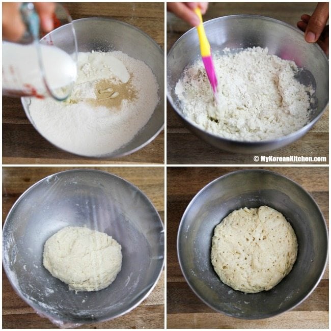 Korean sweet pancakes (Hotteok) | MyKoreanKitchen.com