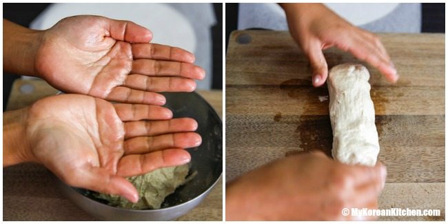 Korean sweet pancakes (Hotteok) | MyKoreanKitchen.com