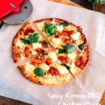 Spicy Korean BBQ Chicken Pizza | MyKoreanKitchen.com