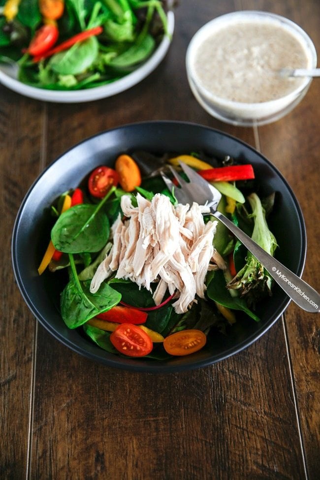 Korean Shredded Chicken Salad | MyKoreanKitchen.com