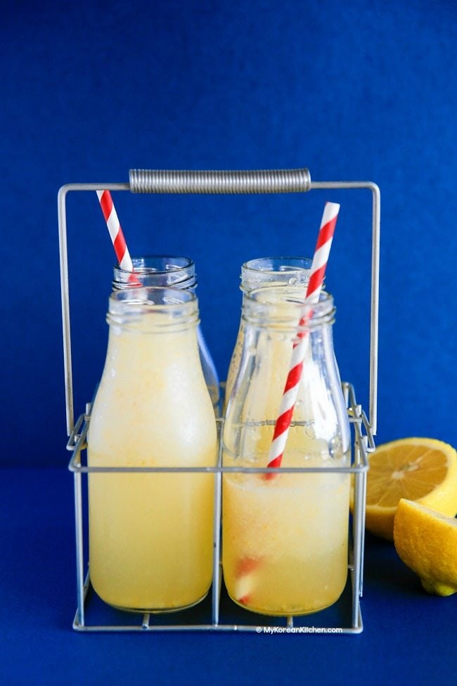 Honey Citron Sparkling Iced Tea - Refreshing summer perfect drink! | My