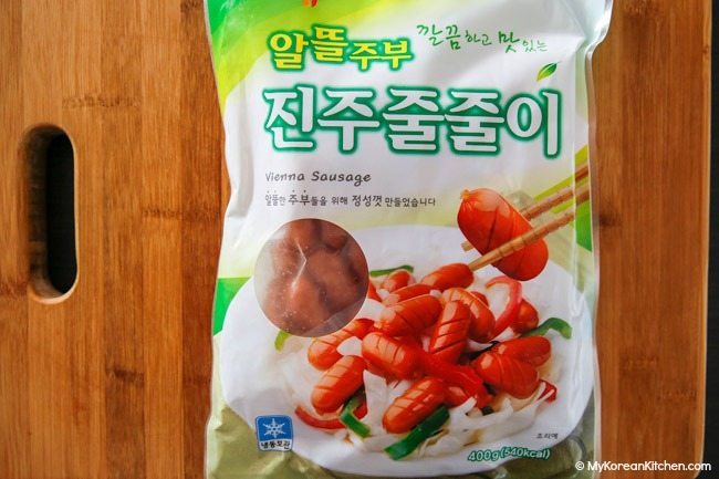 Korean Vienna sausage
