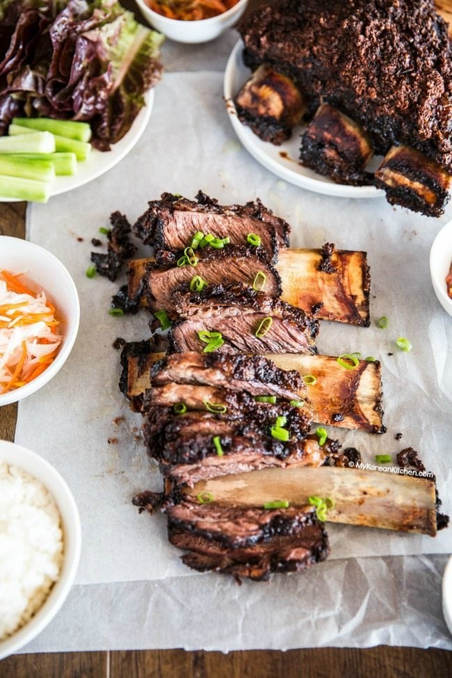 Korean BBQ Beef Ribs Slow Cooked In the Oven | MyKoreanKitchen.com