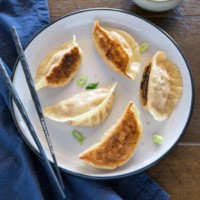 Kimchi Mandu (Kimchi Dumplings) Recipe | MyKoreanKitchen.com