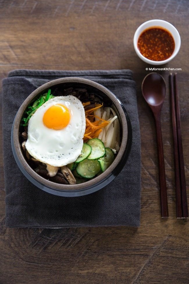 Dolsot Bibimbap | MyKoreanKitchen.com
