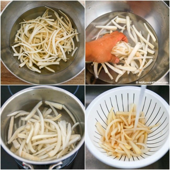 How to Prepare Dried Doraji for Cooking