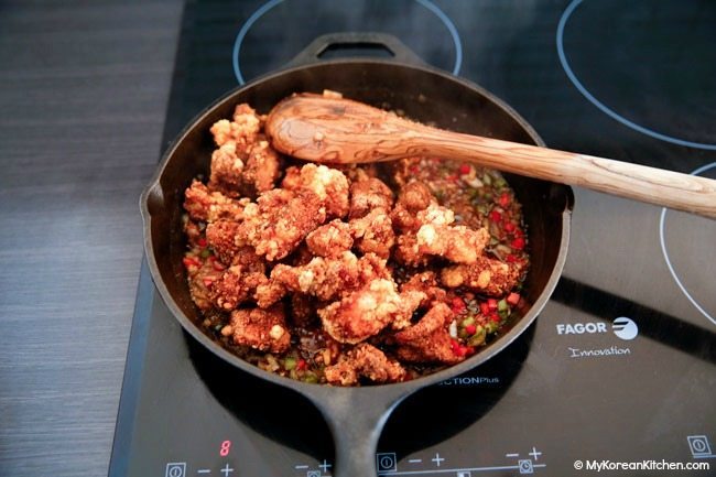 Stir Fry Chicken with Garlic Sauce