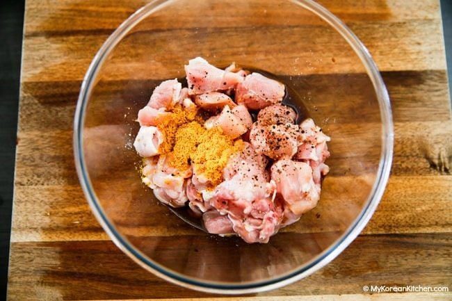 Spicy Garlic Fried Chicken Marinade
