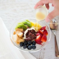 Patbingsu (Korean Shaved Ice) | MyKoreanKitchen.com