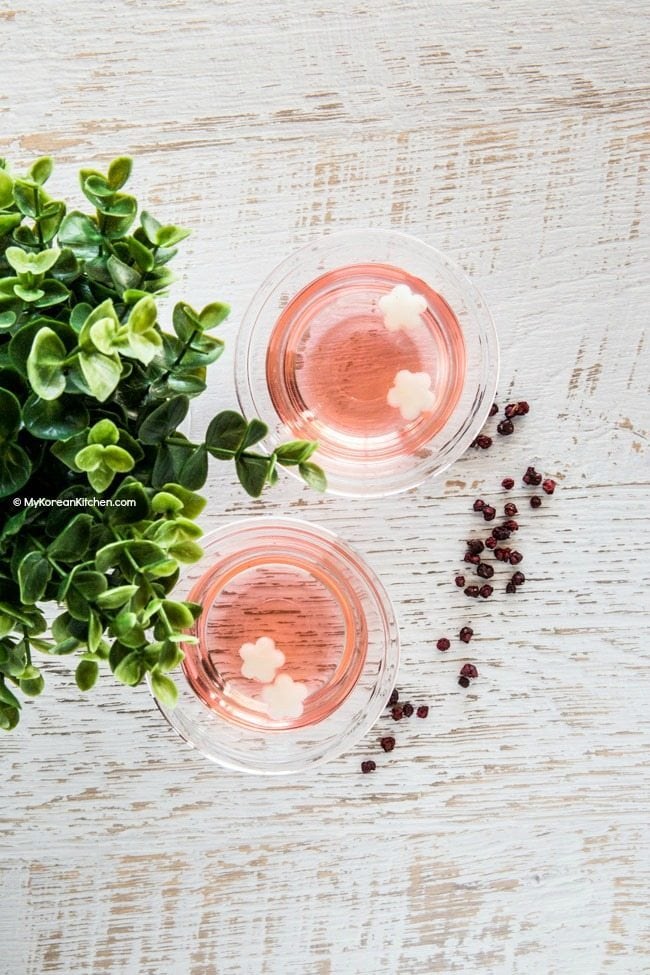 Korean Omija Tea (Schisandra Tea. Also, known as Five Flavor Berry Tea ) | MyKoreanKitchen.com