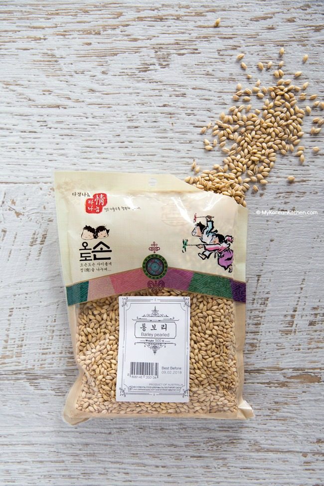 Korean Pearl Barley | MyKoreanKitchen.com